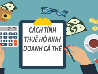 Cách tính thuế khoán hộ kinh doanh cá thể đầy đủ